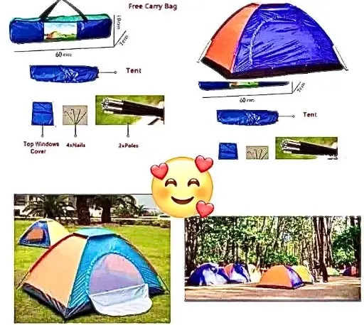 Camping tent 4to6 person
